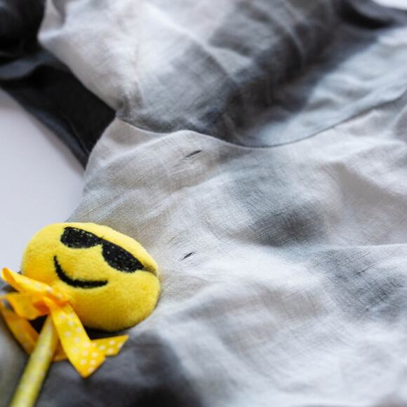 Officine Générale Nadia Grey Striped Dress - Size M - Picture 8 of 9